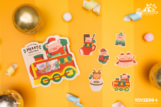 LULU THE PIGGY CHRISTMASLAND - STICKER PACK