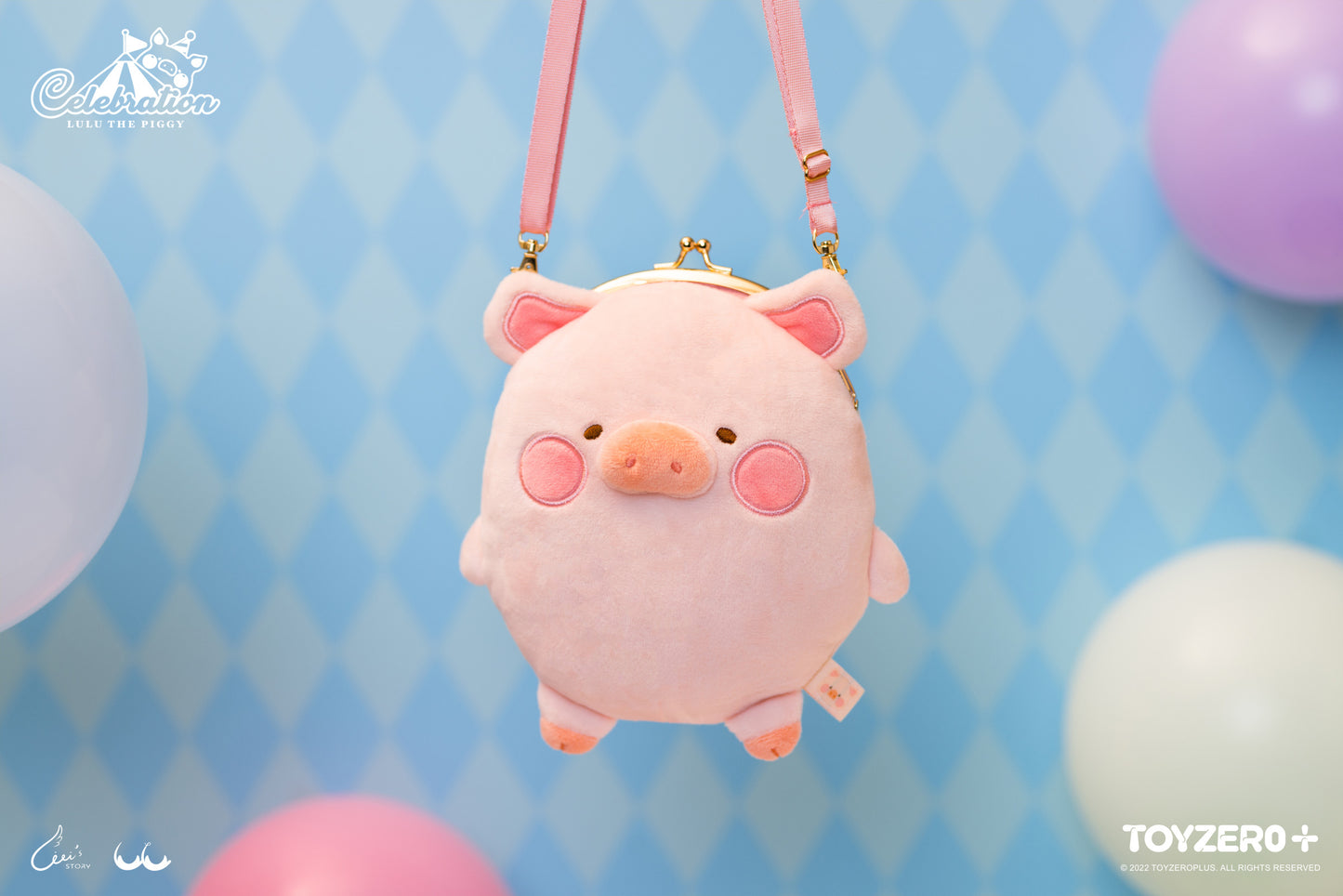 LULU THE PIGGY CELEBRATION - LULU PLUSH COIN BAG