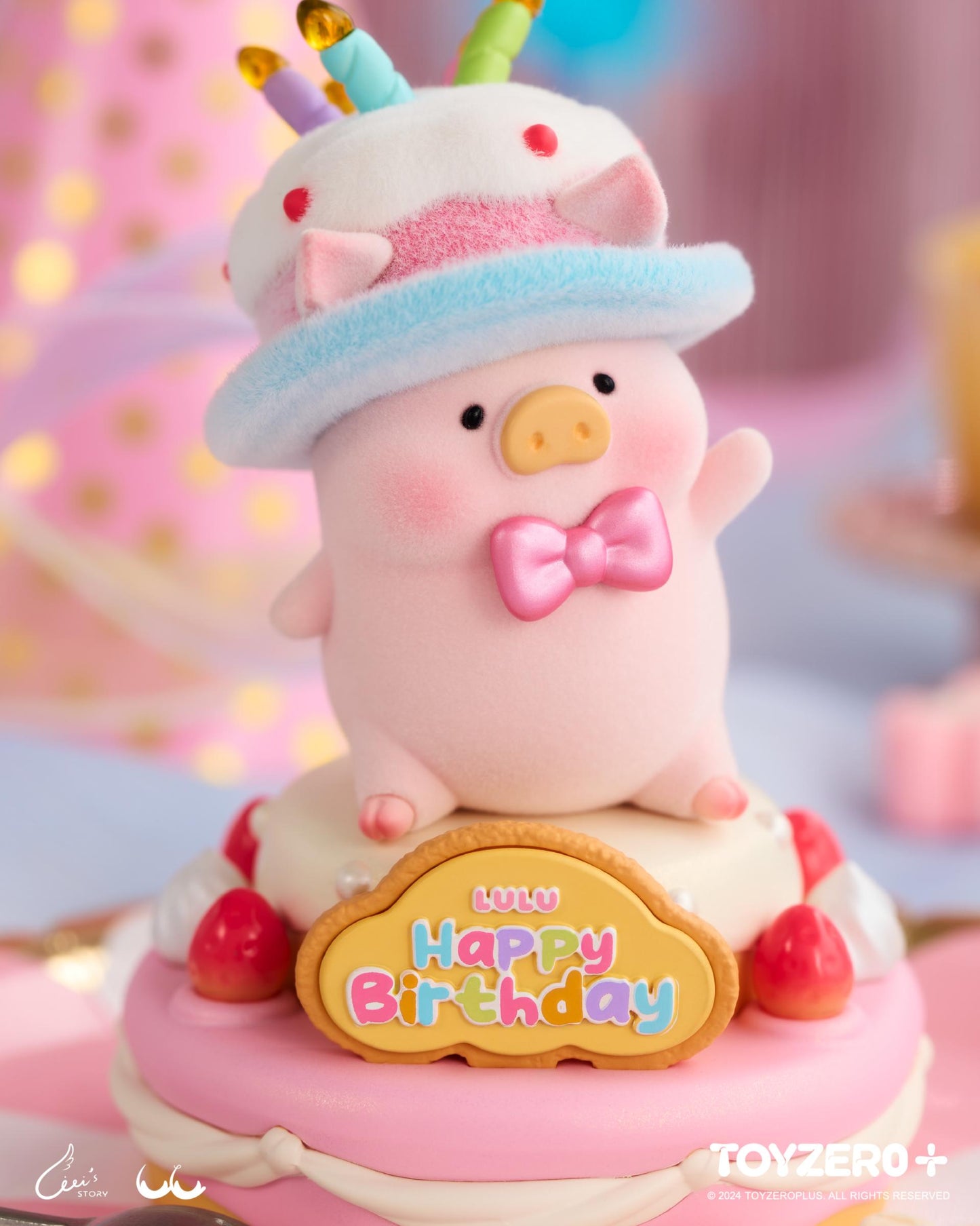 LULU THE PIGGY - 5TH ANNIVERSARY BIRTHDAY CAKE PREMIUM SET