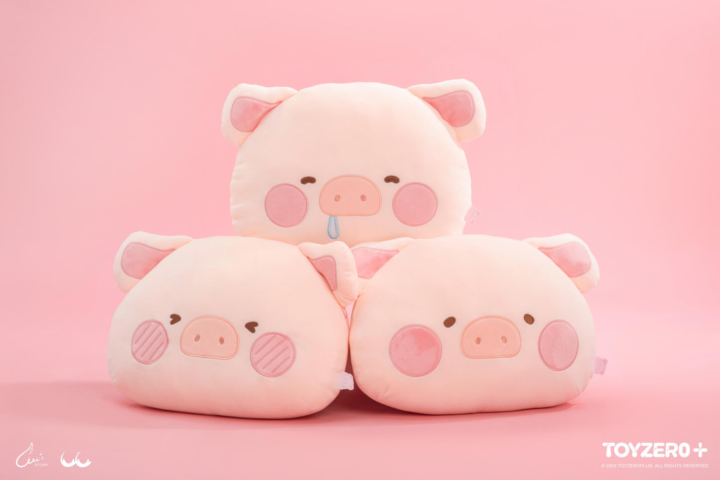 LULU THE PIGGY GENERIC - EMOJI CUSHION (BASIC VER.)