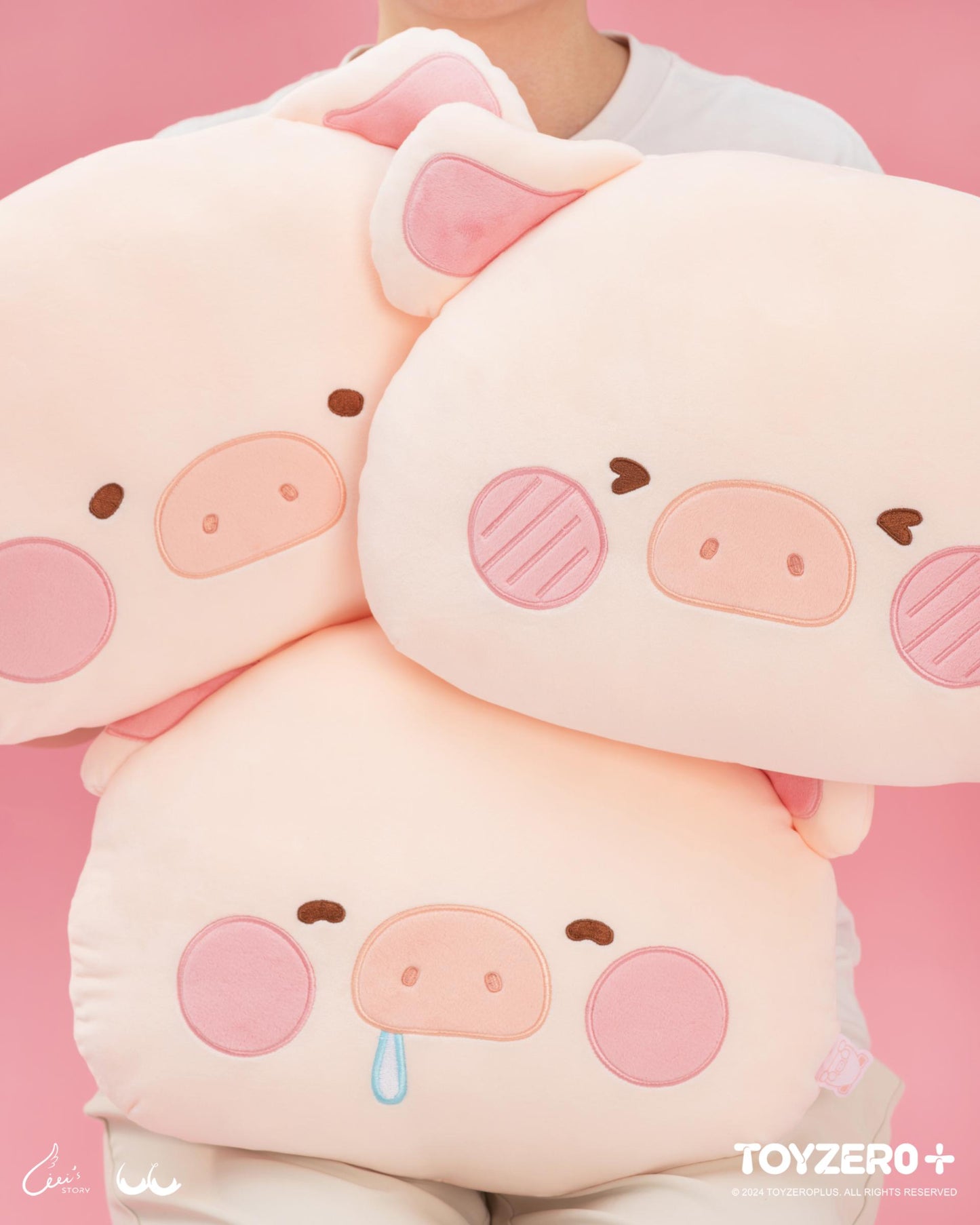 LULU THE PIGGY GENERIC - EMOJI CUSHION (BASIC VER.)