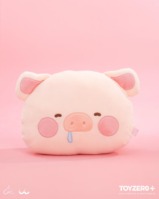 LULU THE PIGGY GENERIC - EMOJI CUSHION (HUNGRY VER.)