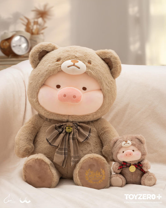 LULU THE PIGGY - 40CM TEDDY LULU PLUSH (Khaki)